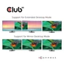 Kép 4/9 - Club 3D Notebook Dokkoló - CSV-1564W100 (100W, 3.2 USB-C to 3xUSB-A 3.2, 5x USB-A,HDMI, PD, VGA, RJ45, SD, Micro SD, 3,5