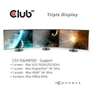 Kép 7/9 - Club 3D Notebook Dokkoló - CSV-1564W100 (100W, 3.2 USB-C to 3xUSB-A 3.2, 5x USB-A,HDMI, PD, VGA, RJ45, SD, Micro SD, 3,5