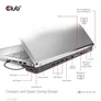 Kép 9/10 - Club 3D Notebook Dokkoló - CSV-1565 (100W, USB-C to 5xUSB-A Gen 1, 2x USB-A 2.0, HDMI, DP,VGA, RJ45, Micro SD, 3,5 Jack)