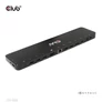 Kép 4/10 - Club 3D Notebook Dokkoló - CSV-1566 (120W, USB-C to 5x USB-A Gen 1, USB-C  Gen 1, 2xHDMI, DP, RJ45, SD.TF. 3,5 Jack, DC)