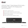 Kép 9/10 - Club 3D Notebook Dokkoló - CSV-1566 (120W, USB-C to 5x USB-A Gen 1, USB-C  Gen 1, 2xHDMI, DP, RJ45, SD.TF. 3,5 Jack, DC)
