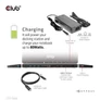 Kép 10/10 - Club 3D Notebook Dokkoló - CSV-1566 (120W, USB-C to 5x USB-A Gen 1, USB-C  Gen 1, 2xHDMI, DP, RJ45, SD.TF. 3,5 Jack, DC)