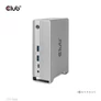 Kép 3/10 - Club 3D Notebook Dokkoló - CSV-1568 (120W, Gen 2 USB-C to 4x USB-A, USB-C Gen 2, 2xHDMI, DP, VGA, RJ45, DC)