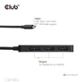 Kép 4/8 - Club 3D USB Hub - CSV-1553 (3.2 USB-C with DP Alt-Mode to 3xDisplayPort, 4k60Hz)