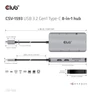 Kép 8/10 - Club 3D USB Hub - CSV-1593 (3.1 USB-C Gen 1 to 2xHDMI, 2xUSB-A 3.2 Gen 1, USB-C 3.2 Gen 1, SD, Micro SD, RJ45, 4K60Hz)