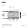 Kép 10/10 - Club 3D USB Hub - CSV-1594 (3.1 USB-C Gen 1 to HDMI, 2xUSB-A Gen 1, USB-C Gen 1, VGA, SD, Micro SD 3.0, RJ45, 3,5 Jack)