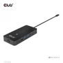Kép 2/10 - Club 3D USB Hub - CSV-1595 (USB-C Gen 1 to 2xHDMI, 2xUSB-A Gen 1, USB-C Gen 1 100W PD 3.0, RJ45, 3,5 Jack, 4k60Hz)