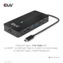 Kép 10/10 - Club 3D USB Hub - CSV-1595 (USB-C Gen 1 to 2xHDMI, 2xUSB-A Gen 1, USB-C Gen 1 100W PD 3.0, RJ45, 3,5 Jack, 4k60Hz)