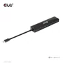 Kép 3/10 - Club 3D USB Hub - CSV-1596 (USB-C to 2xHDMI, 2xUSB-A, USB-C PD, RJ45, 4k60Hz)
