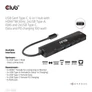 Kép 6/10 - Club 3D USB Hub - CSV-1596 (USB-C to 2xHDMI, 2xUSB-A, USB-C PD, RJ45, 4k60Hz)