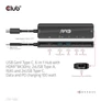 Kép 7/10 - Club 3D USB Hub - CSV-1596 (USB-C to 2xHDMI, 2xUSB-A, USB-C PD, RJ45, 4k60Hz)