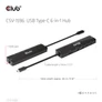Kép 9/10 - Club 3D USB Hub - CSV-1596 (USB-C to 2xHDMI, 2xUSB-A, USB-C PD, RJ45, 4k60Hz)