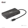 Kép 2/10 - Club 3D USB Hub - CSV-1598 (USB-C Gen 2 to 2xDisplayPort, 2xUSB-A Gen 2, 2xUSB-C Gen 2, RJ45, 4k60Hz)