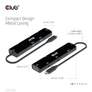 Kép 7/10 - Club 3D USB Hub - CSV-1599 (USB-C 4 to HDMI, 2xUSB-A (10G), RJ45 (2,5G), USB-C 100W PD 3.0, USB-C 10Gbps, 8k60Hz)