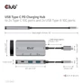 Kép 7/10 - Club 3D USB Hub - CSV-1543 (USB-C Gen 2 to USB-C (data), USB-C (data+charge), USB-A (data), USB-A (data+charge)