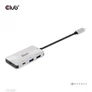 Kép 9/10 - Club 3D USB Hub - CSV-1543 (USB-C Gen 2 to USB-C (data), USB-C (data+charge), USB-A (data), USB-A (data+charge)