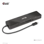 Kép 1/10 - Club 3D USB Hub - CSV-1584 (3.2 USB-C Gen 2 to USB-C, 2xUSB-A, USB-C 100W PD, HDMI, RJ45, 8K60hz)