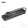 Kép 2/10 - Club 3D USB Hub - CSV-1584 (3.2 USB-C Gen 2 to USB-C, 2xUSB-A, USB-C 100W PD, HDMI, RJ45, 8K60hz)