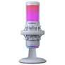 Kép 2/8 - Rampage Mikrofon - BEMOL (USB, PC/MAC/Android, zajelnyomó, állvány, fehér, 2m kábel, RGB)