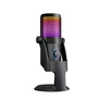 Kép 5/7 - Rampage Mikrofon - DIYEZ (USB, PC/MAC/Android, zajelnyomó, állvány, fekete, 2m kábel, RGB)