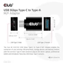 Kép 3/8 - Club 3D Átalakító - CAA-1521 (3.1 USB-C Gen 1 to 3.1 USB-A Gen1)