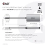 Kép 4/9 - Club 3D Átalakító - CAC-1510 (3.2 USB-C Gen 1 to DVI-D Dual Link, HDCP ON, 4K30Hz)