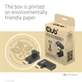 Kép 10/10 - Club 3D Átalakító - CAC-1528 (USB-C Gen 2 to USB-C Gen 2, 90 fokos adapter, 10Gbps, 4k120Hz)