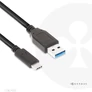 Kép 7/9 - Club 3D Kábel - CAC-1523 (3.1 USB-C Gen 2 to 3.1 USB-A Gen 2, 10Gbps, 60W PD2.0, 1m, Bidirectional, 4K60Hz)