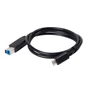 Kép 2/3 - Club 3D Kábel - CAC-1524 (3.1 USB-C Gen 2 to 3.1 USB-B Gen 2, 10Gbps, 1m)