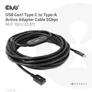 Kép 6/9 - Club 3D Kábel - CAC-1538 (USB-C Gen 1 to USB-A, 5Gbps, 10m)