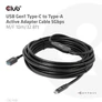 Kép 7/9 - Club 3D Kábel - CAC-1538 (USB-C Gen 1 to USB-A, 5Gbps, 10m)
