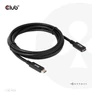 Kép 5/9 - Club 3D Kábel - CAC-1529 (USB-C Gen 1 to USB-C, 5Gbps, 60W, 4K60Hz, M/F, 2m)