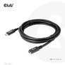 Kép 6/9 - Club 3D Kábel - CAC-1529 (USB-C Gen 1 to USB-C, 5Gbps, 60W, 4K60Hz, M/F, 2m)