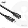 Kép 8/9 - Club 3D Kábel - CAC-1529 (USB-C Gen 1 to USB-C, 5Gbps, 60W, 4K60Hz, M/F, 2m)