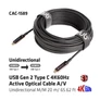 Kép 3/6 - Club 3D Kábel - CAC-1589 (3.2 USB-C Gen 2 to 3.2 USB-C Gen 2, aktív, optikai, 60W PD, 4K60Hz, Bidirectional, 20m)