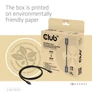 Kép 7/7 - Club 3D Kábel - CAC-1570 (USB4 Type-C, 240W PD, 80Gbps, 8K240Hz, 4K540Hz, Bidirectional, 1,2m, fehér)