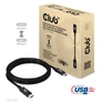 Kép 5/10 - Club 3D Kábel - CAC-1575 (USB4 Type-C Gen 2x2, Bi-Directional USB-IF, 4K60Hz, 20Gbps, PD 240W(48V/5A) EPR M/M 2m)