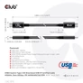 Kép 7/10 - Club 3D Kábel - CAC-1575 (USB4 Type-C Gen 2x2, Bi-Directional USB-IF, 4K60Hz, 20Gbps, PD 240W(48V/5A) EPR M/M 2m)
