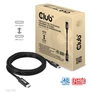 Kép 5/10 - Club 3D Kábel - CAC-1579 (USB4 Type-C Gen 3x2, Bi-directional, 8K60Hz, 40Gbps, 240W PD, EPR, 3m)