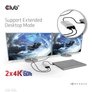 Kép 8/10 - Club 3D Video Splitter - CSV-1574 (Thunderbolt 3 to Dual HDMI 2.0, 4K60Hz)
