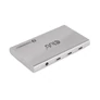 Kép 2/10 - Club 3D USB Hub - CSV-1580 (Thunderbolt 4 to 3x Thunderbolt 4, 1x USB Gen2 Type-A, 100W DC, Max. 10Gbps)