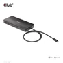 Kép 4/10 - Club 3D Notebook Dokkoló - CSV-1581 (140W, Thunderbolt 4 to 3xThunderbolt 4, 3xUSB-A, SD, TF, RJ45, 3,5 Jack, DC)