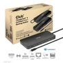 Kép 7/10 - Club 3D Notebook Dokkoló - CSV-1581 (140W, Thunderbolt 4 to 3xThunderbolt 4, 3xUSB-A, SD, TF, RJ45, 3,5 Jack, DC)