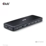 Kép 9/10 - Club 3D Notebook Dokkoló - CSV-1582 (140W, Thunderbolt 4, DP, 2xHDMI, USB-C, 4xUSB-A, SD, TF, RJ45, 3,5 Jack, DC)