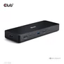 Kép 4/10 - Club 3D Notebook Dokkoló - CSV-1583 (140W, 2xThunderbolt 4, 3xDP, 2xHDMI, USB-C, 3xUSB-A, SD, TF, RJ45, 3,5 Jack, DC)