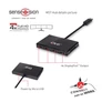 Kép 9/10 - Club 3D USB Hub - CSV-6400 (Multi Stream, DisplayPort 1.2 to 4xDisplayPort, 4K60Hz)