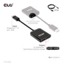 Kép 9/10 - Club 3D USB Hub - CSV-7200 (Multi Stream, DisplayPort 1.4 to 2xDisplayPort, 2x4K60Hz)