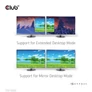 Kép 7/10 - Club 3D USB Hub - CSV-7200H (Multi Stream, DisplayPort 1.4 to 2xHDMI, 2x4K60Hz)