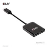 Kép 10/10 - Club 3D USB Hub - CSV-7200H (Multi Stream, DisplayPort 1.4 to 2xHDMI, 2x4K60Hz)