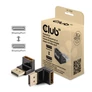 Kép 1/7 - Club 3D Átalakító - CAC-1008 (90° DisplayPort  1.4,  M/F, 4K120Hz, univerzális)